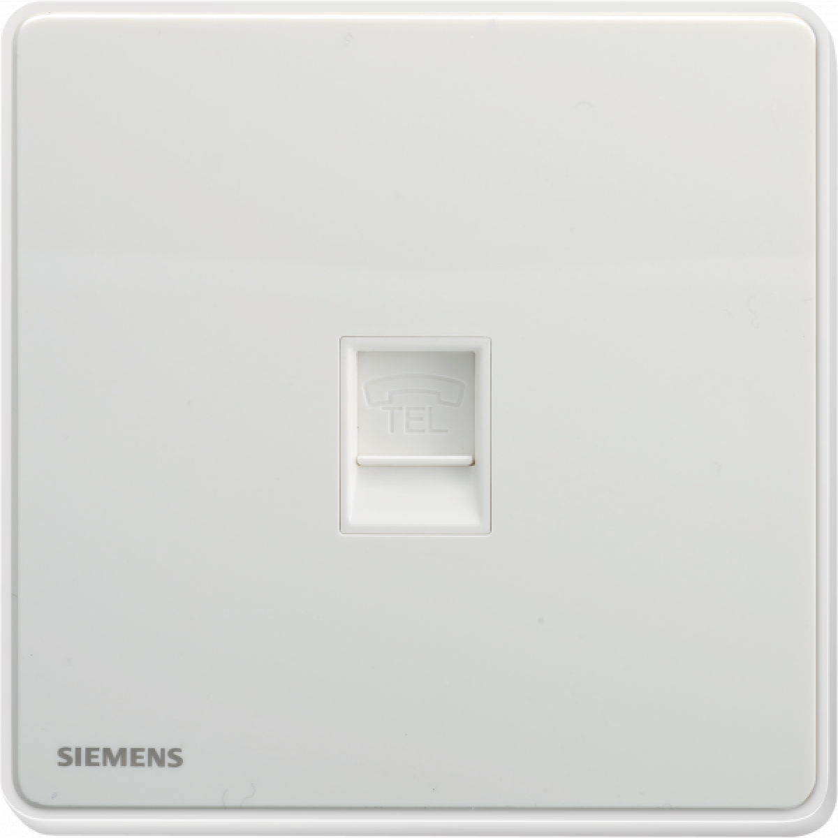 西門子 Siemens 5UH81613PC01 單位電話插座 RJ11 (白色)