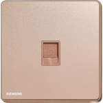 Siemens 西門子 5UH81613PC04 單位電話插座 RJ11 (玫瑰金色)