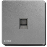 Siemens 西門子 5UH81613PC05 單位電話插座 RJ11 (銀灰色)