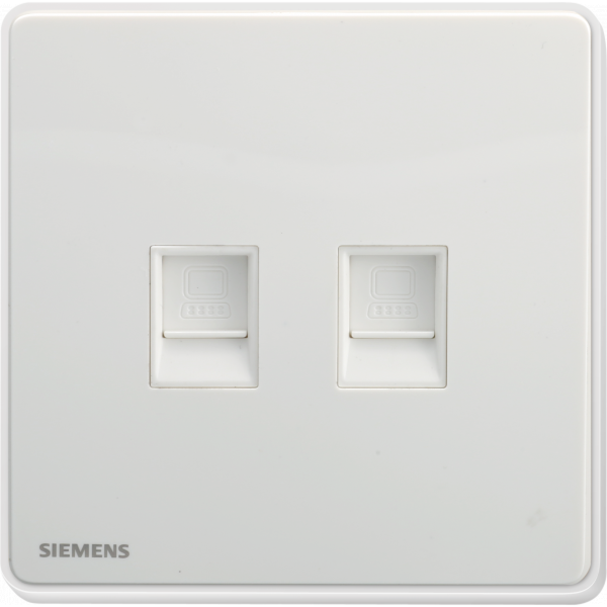 西門子 Siemens 5UH81763PC01 雙位 Cat6 電腦插座 (白色)