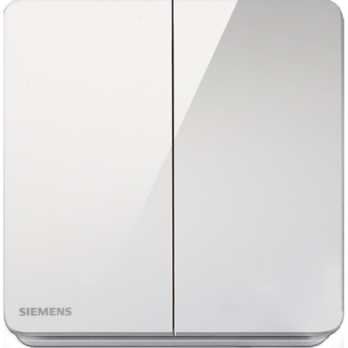 Siemens 西門子 5TA81223PC01 16AX雙位單控開關掣 (白色)