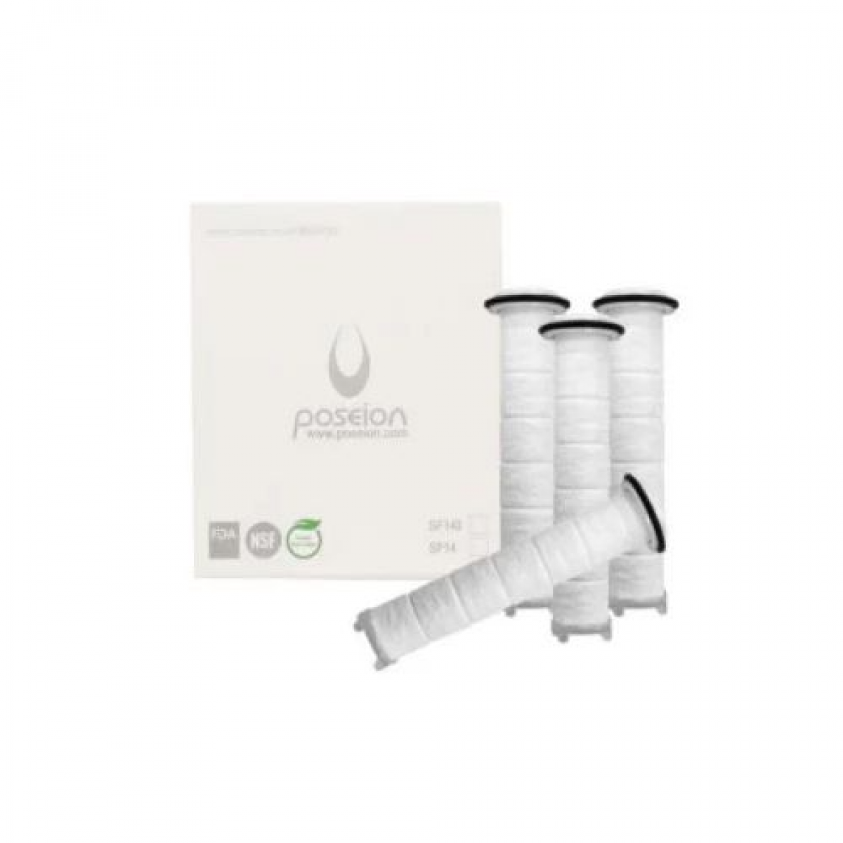 Poseion PFSF140 BT100 磁化離子水花灑 - 專用濾芯SF140 (4個)