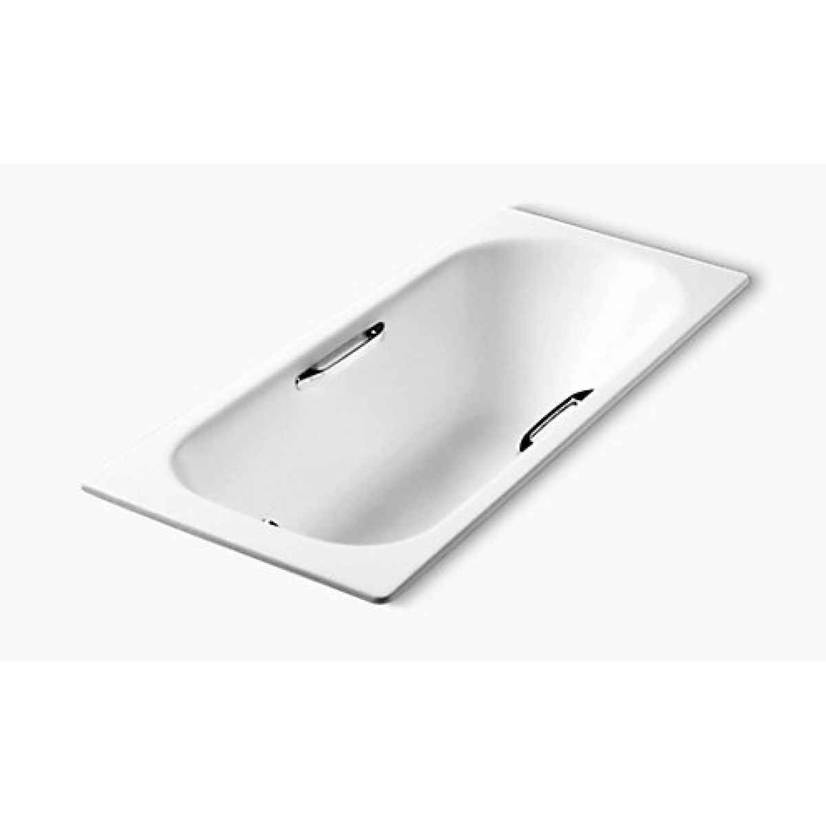 Kohler K-943T-GR-0 Soissons 1.6米 嵌入式鑄鐵浴缸 (帶扶手孔)