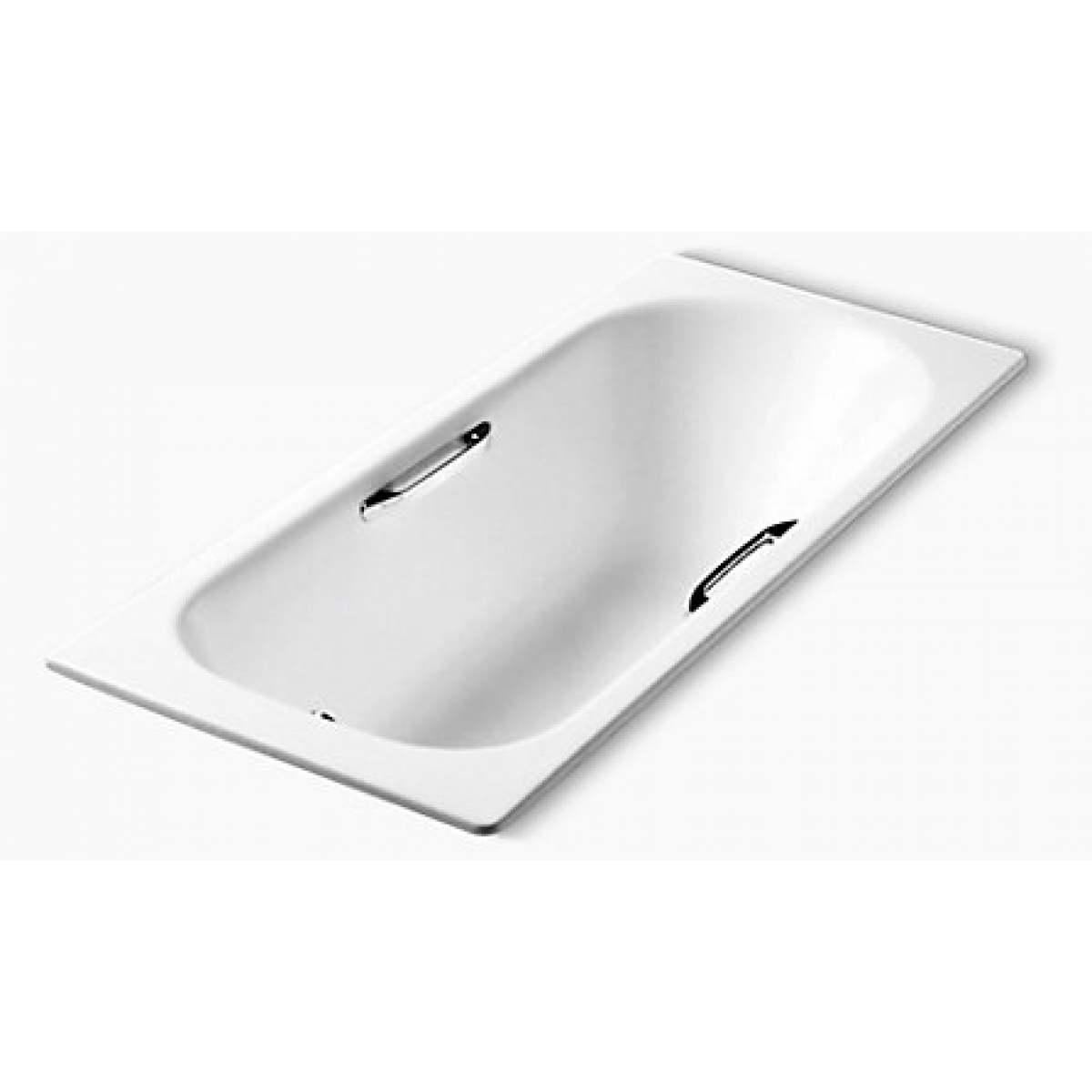 Kohler K-940T-GR-0 Soissons 1.7米 嵌入式鑄鐵浴缸 (帶扶手孔)