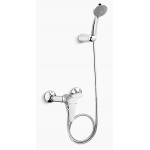 Kohler K-7685T-4-BN July 掛牆式淋浴龍頭 (四路出水手持花灑) (羅曼銀)