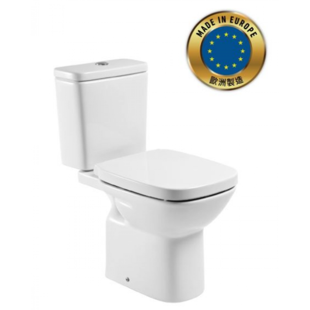 Roca Debba 分體座廁套裝 (SUPRALIT®油壓廁板) A341991+342997+8019D200B