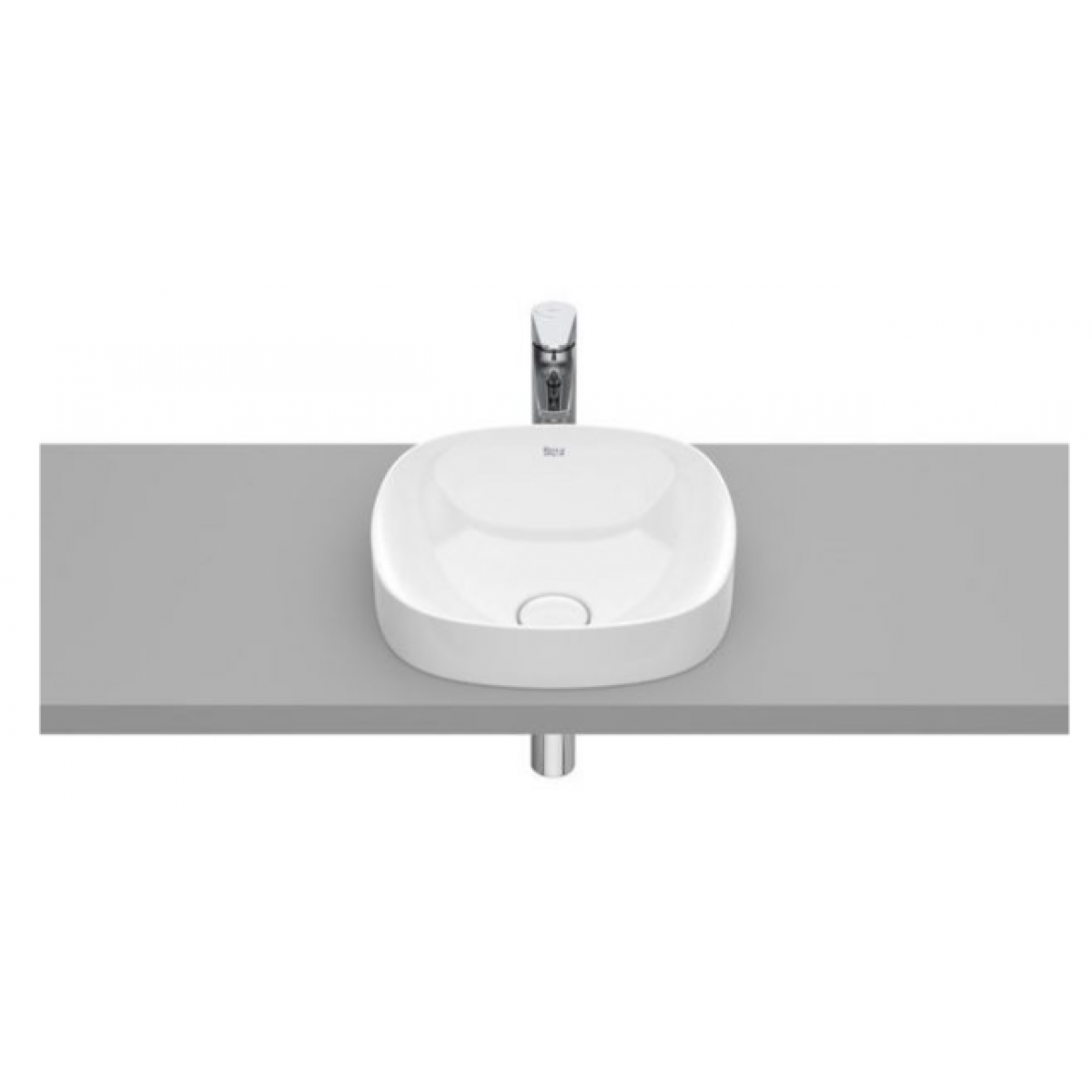 Roca A32750R000 Inspira SOFT 半嵌入式面盆 (柔方形)