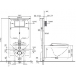 Inax GC-23PVN 壁掛式馬桶 (大6L/小3L沖水量)