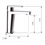 REMER D11+W34A8MPEC20 Dream 鍍鉻色龍頭套裝