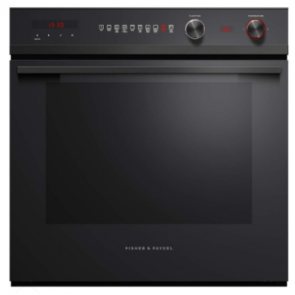 Fisher & Paykel 飛雪 OB60SD9PB1 72公升內置式電焗爐 - 熱解自潔、9種烹飪功能