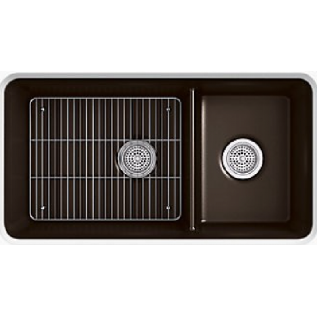 Kohler K-8204-CM1 Cairn 雲硯石檯下昇盆 (黑色)