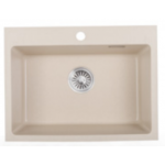 Kitco XW6045-BK 石英鋅盆 (黑色) (600 x 450mm)