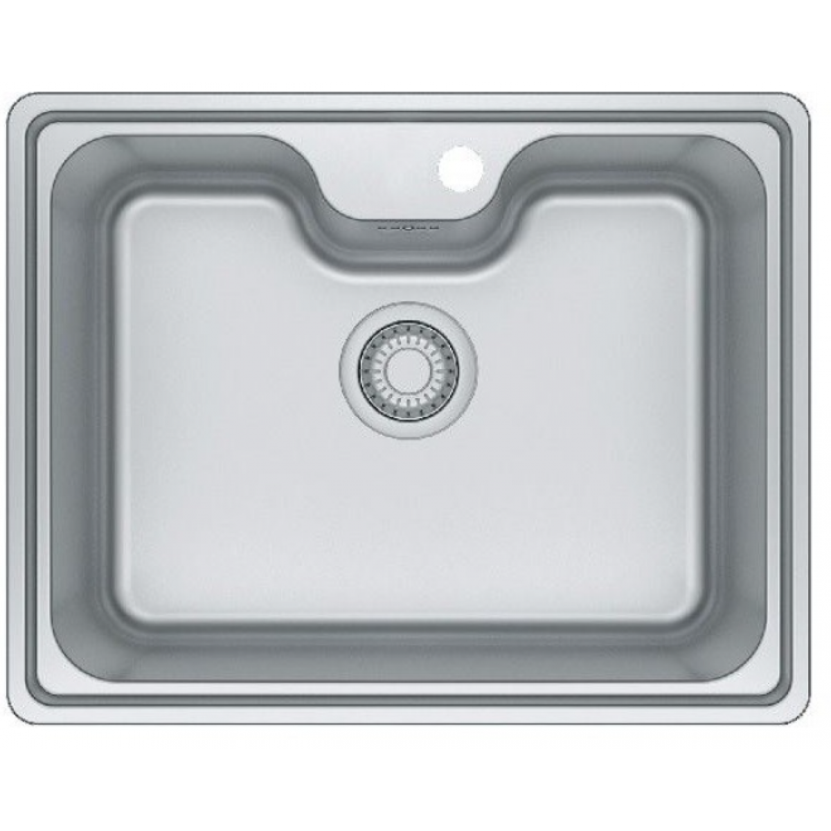 Franke BCX610-61 不銹鋼圓角枱上昇盆 (砂色)