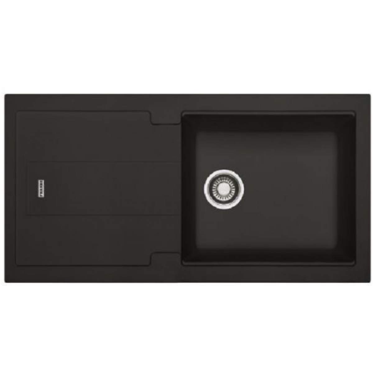 Franke BLG 611-97 花崗岩廚房台上石盆 (瑪瑙黑色)