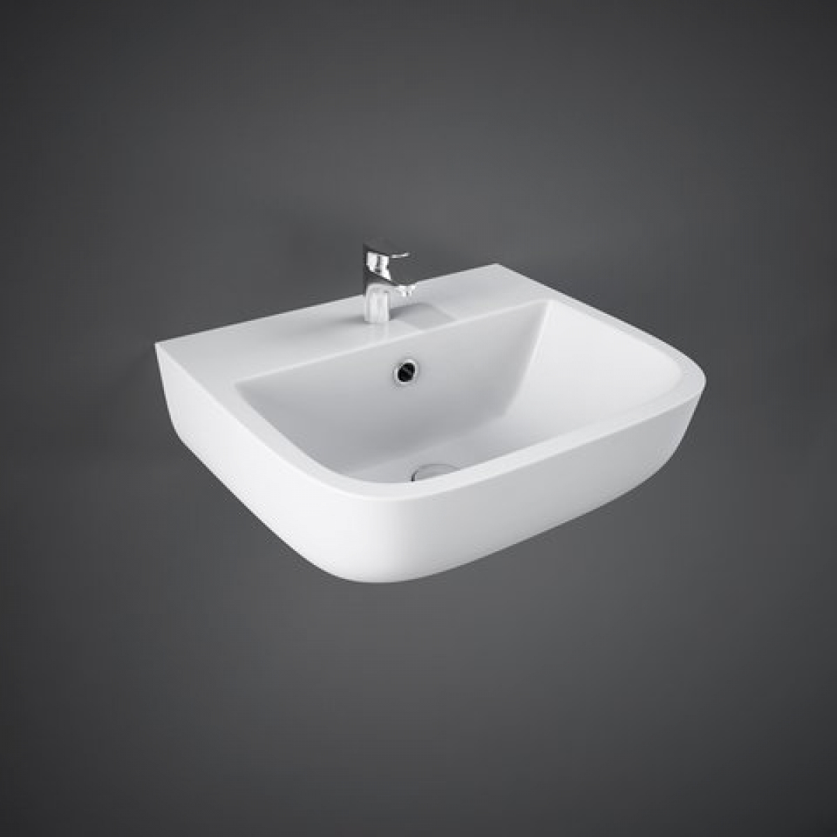 RAK Ceramics RAK-600 SE0501AWHA 圓角矩形衣帽間洗手盆