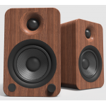 Kanto YU4WALNUT 140W Powered Speakers (Walnut)