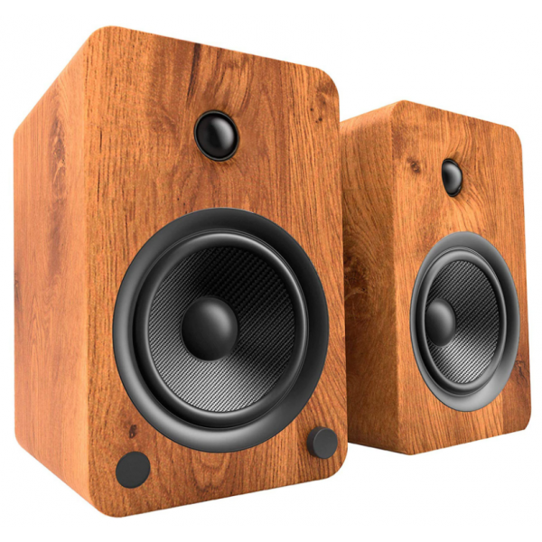 Kanto YU6WALNUT 200W 旗艦級藍牙有源喇叭 (核桃啡色)