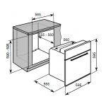 【展銷品】 Baumatic BMO631W 70公升 嵌入式多功能電焗爐