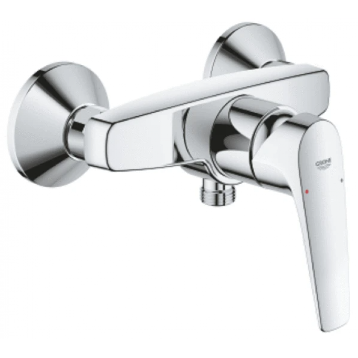 Grohe 23632000 Bauflow 淋浴龍頭 - 壁掛式、GROHE Longlife陶瓷濾芯