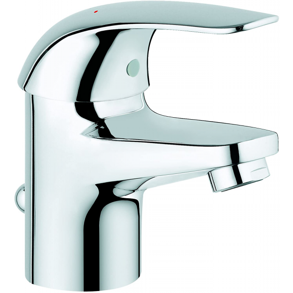 Grohe 23262000 Euroeco 面盆龍頭 - S-Size、GROHE SilkMove陶瓷墨盒、9L/min限流器