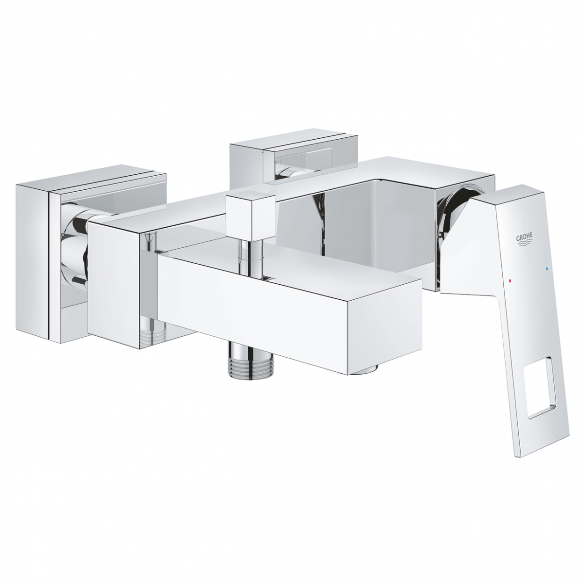 Grohe 23140000 EUROCUBE 浴缸/淋浴龍頭 (附自動分流器)