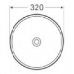 Richford BA347 32厘米 檯上面盆