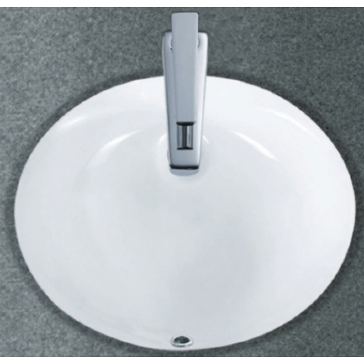 Richford BT423 46.5厘米 檯下安裝嵌入式面盆 (有溢水孔)