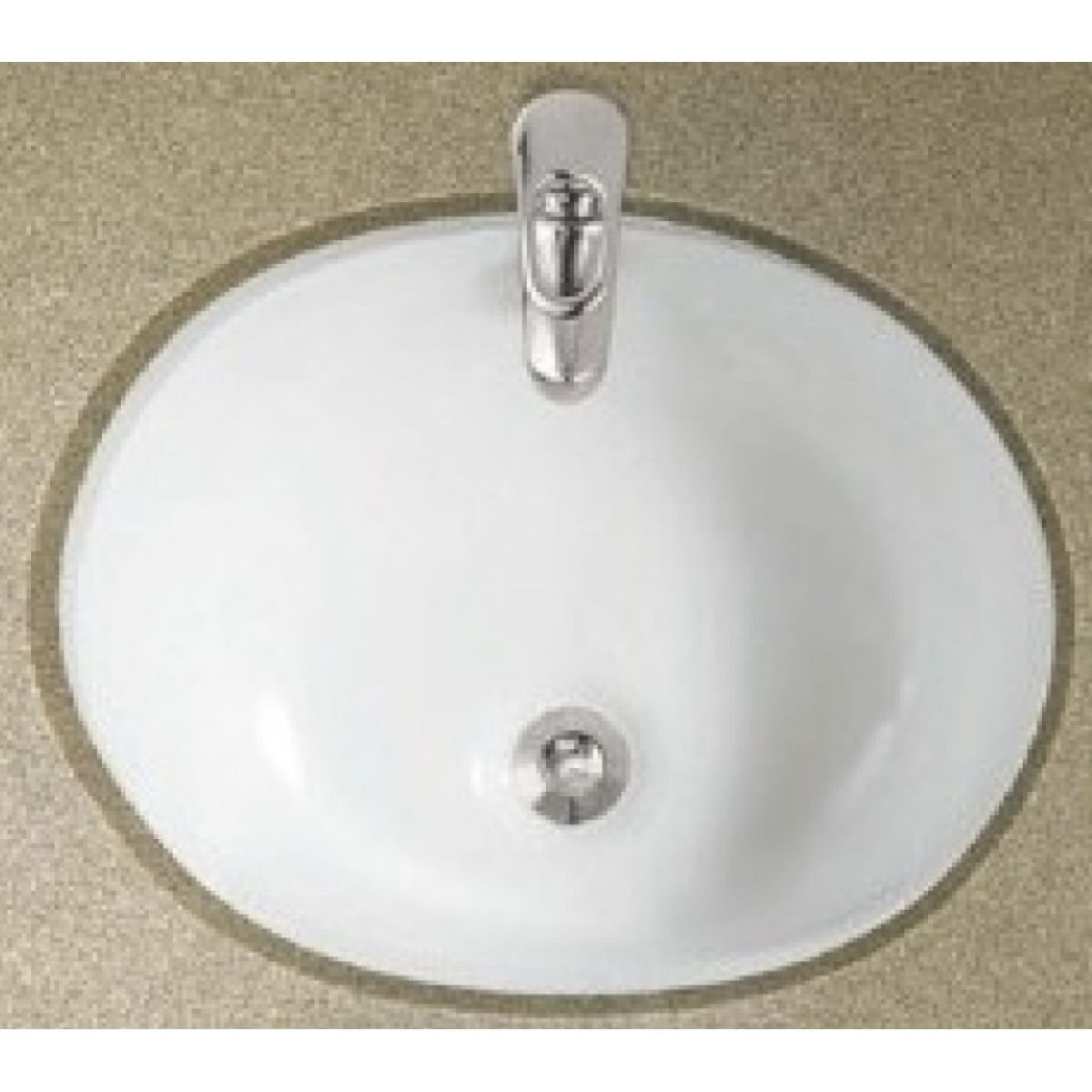 Richford BT416 42厘米 嵌入式陶瓷面盆 (有溢水孔)