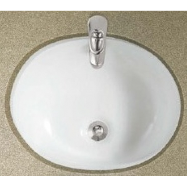 Richford BT416 42厘米 嵌入式陶瓷面盆 (有溢水孔)