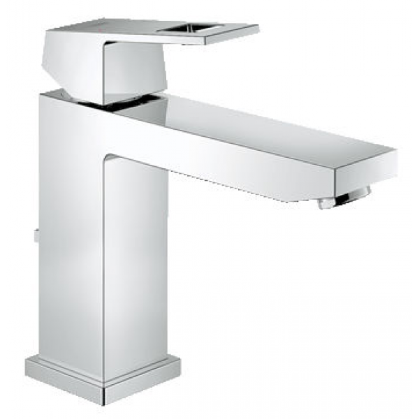 Grohe 23445000 Eurocube 中高身面盆龍頭 - EcoJoy節水，QuickFix Plus安裝