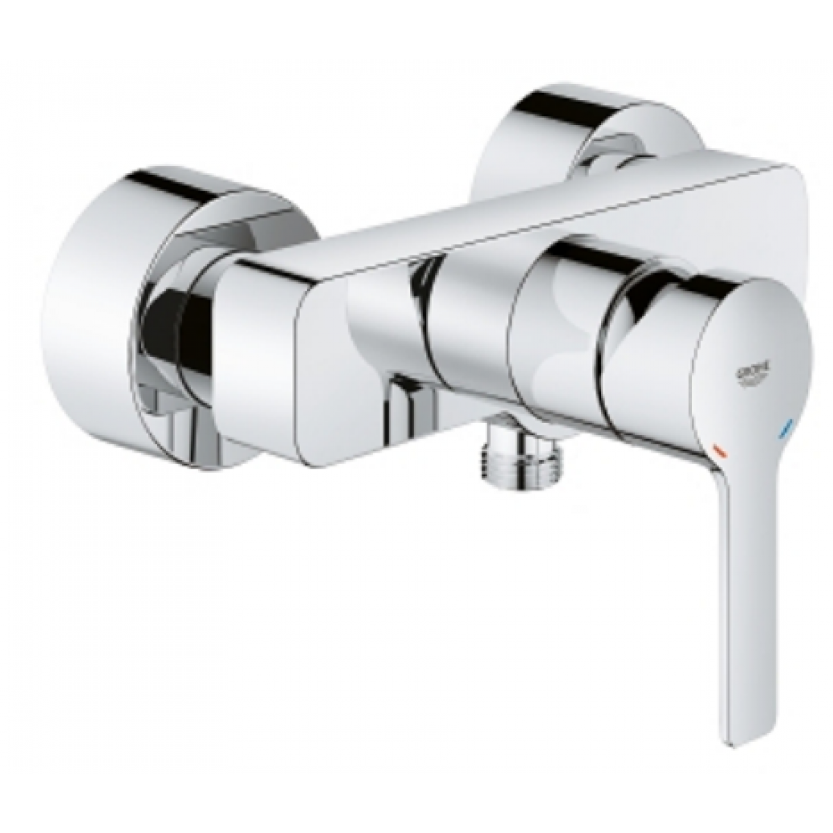 Grohe 33865001 Lineare 花灑龍頭 - SilkMove陶瓷墨盒，壁掛式
