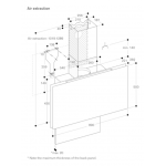 Gaggenau AW270192 90厘米 掛牆式抽油煙機 - 節能低噪，Home Connect智能