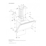 Gaggenau AW250192 90厘米 掛牆式抽油煙機 - 95%除臭，低噪運轉，Home Connect智能