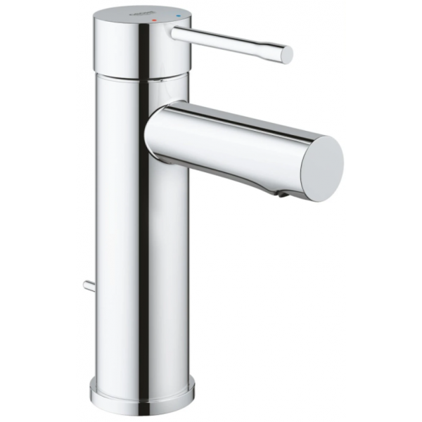 Grohe 32898001 Essence New 面盆龍頭(S-Size) - SilkMove陶瓷墨盒，EcoJoy節水