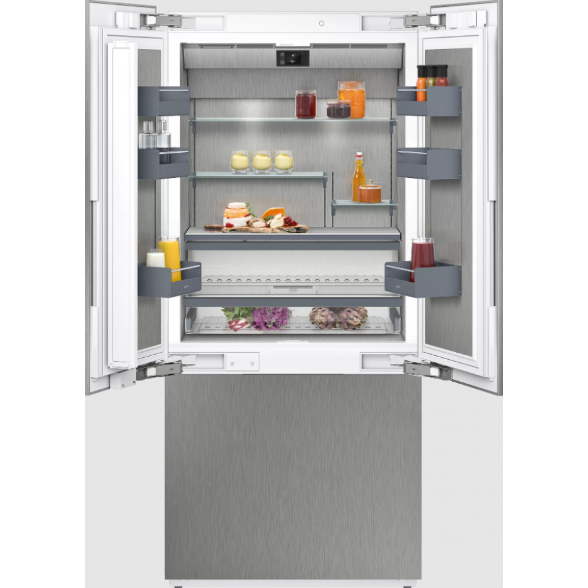 Gaggenau RY492303 379公升 嵌入式對門雪櫃 - Home Connect智能，無霜技術，內置製冰機