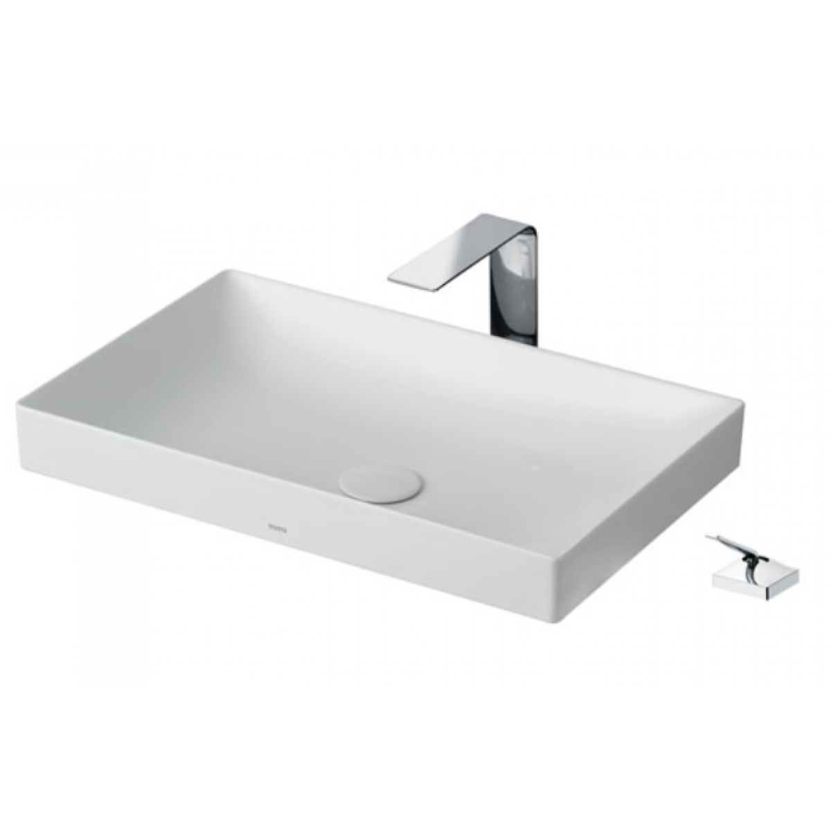 TOTO L4716E 檯面式洗手盆 - 600x380mm，CEFIONTECT易潔技術，iF設計獎