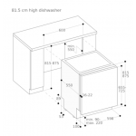 Gaggenau DF480100 60厘米 嵌入式洗碗碟機 - 8洗程4選項，TFT顯示