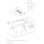 Gaggenau VL414112 15厘米 下吸式抽油煙機 - 400系列，傳感器自動調節