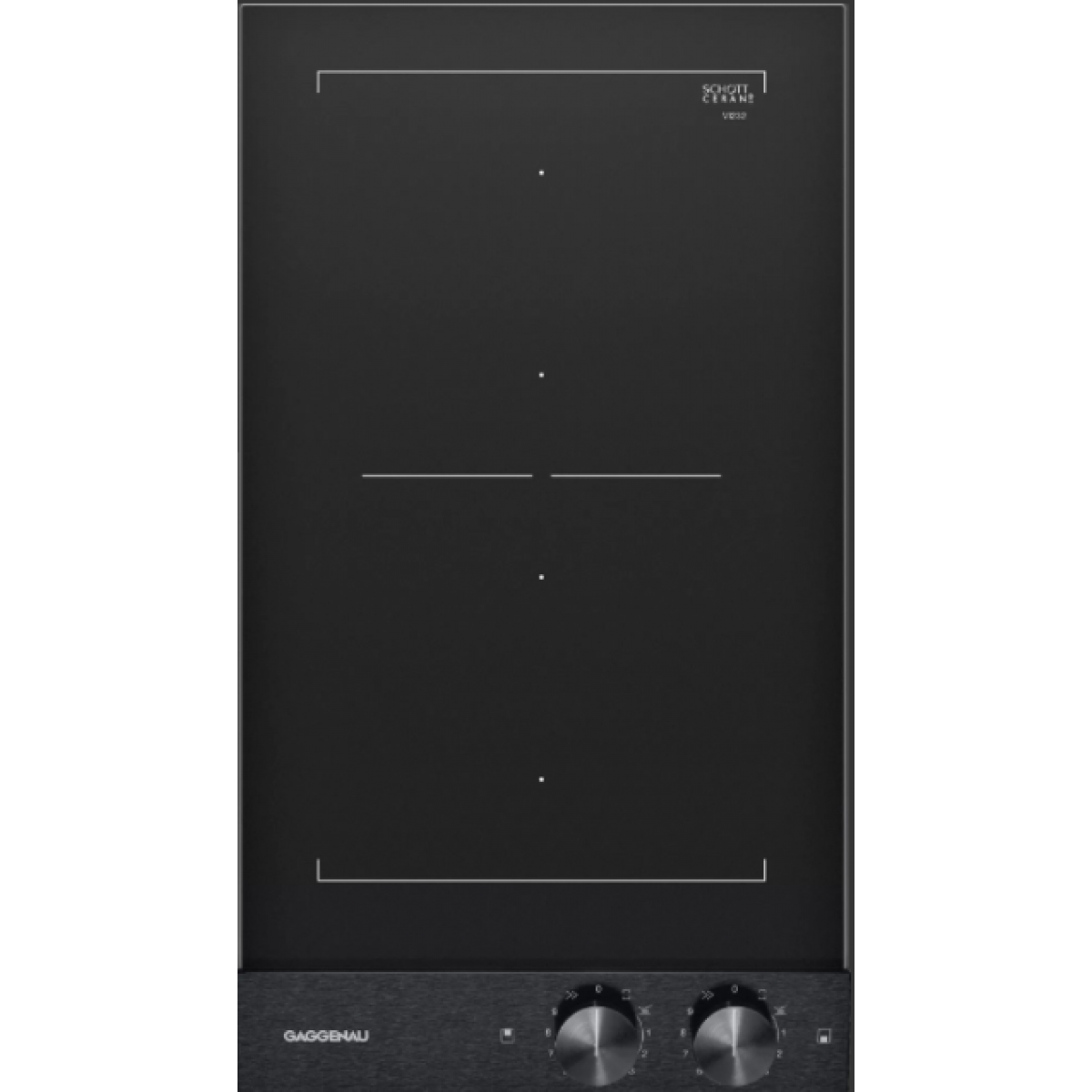 GAGGENAU VI232120 30厘米嵌入式雙頭電磁爐：Flex烹飪區、煎炸感應、Vario 200系列