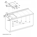 GAGGENAU VI232120 30厘米嵌入式雙頭電磁爐：Flex烹飪區、煎炸感應、Vario 200系列
