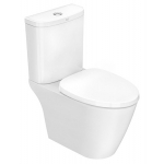 Inax IN-2407SCHK-WT-0 Compact Codie Vario Outlet Toilet Set, Soft Closing Cover