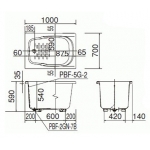 Inax Grasty N 纖維浴缸 - 220升，小巧慳位，日本製造