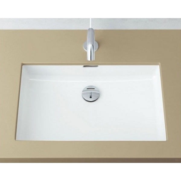 Inax 檯底面盆 - 600x365x135mm，AQUA CERAMIC超親水瓷面，防污潔淨