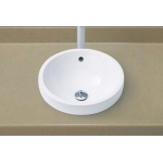 Inax IN-YL-2841-BW1 圓形檯上面盆 (有防污塗層) (410x410x183mm)