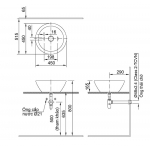 Inax 圓形檯上面盆 - 450x450mm，日式衛浴文化