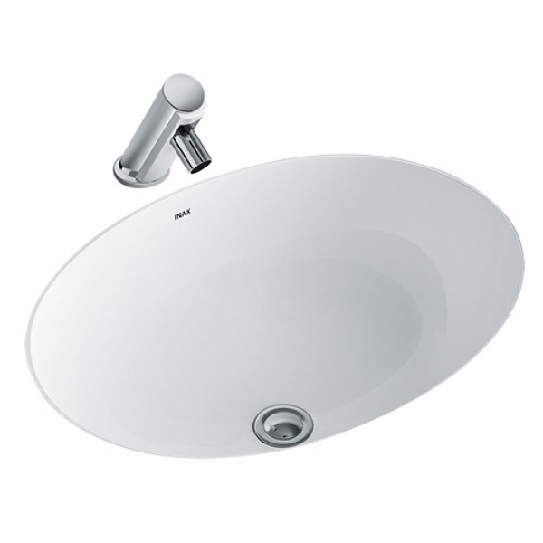 Inax 檯底面盆 - 535x415mm，有防污塗層，日式衛浴文化