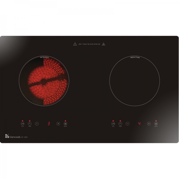Garwoods 英國樂思 EC-2922 75厘米 2合1 座檯/嵌入式電磁+電陶爐
