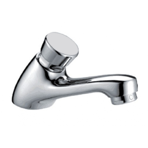 Walrus WR-503118 鍍鉻單冷水時間制面盆龍頭