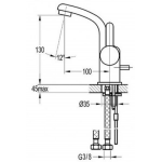Walrus WR-8260.D56-CP Serena 面盆龍頭 (鍍鉻) - 歐洲設計，品質認證