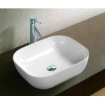 Walrus WR-250804 薄邊長方形檯上面盆 - 薄邊設計，簡約時尚